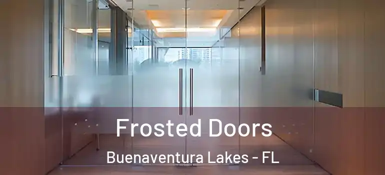 Frosted Doors Buenaventura Lakes - FL