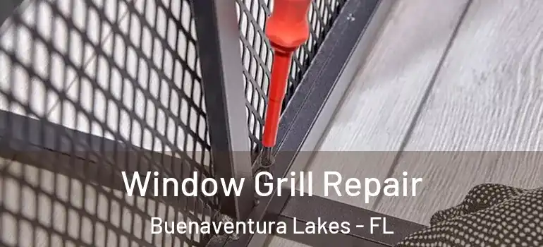 Window Grill Repair Buenaventura Lakes - FL